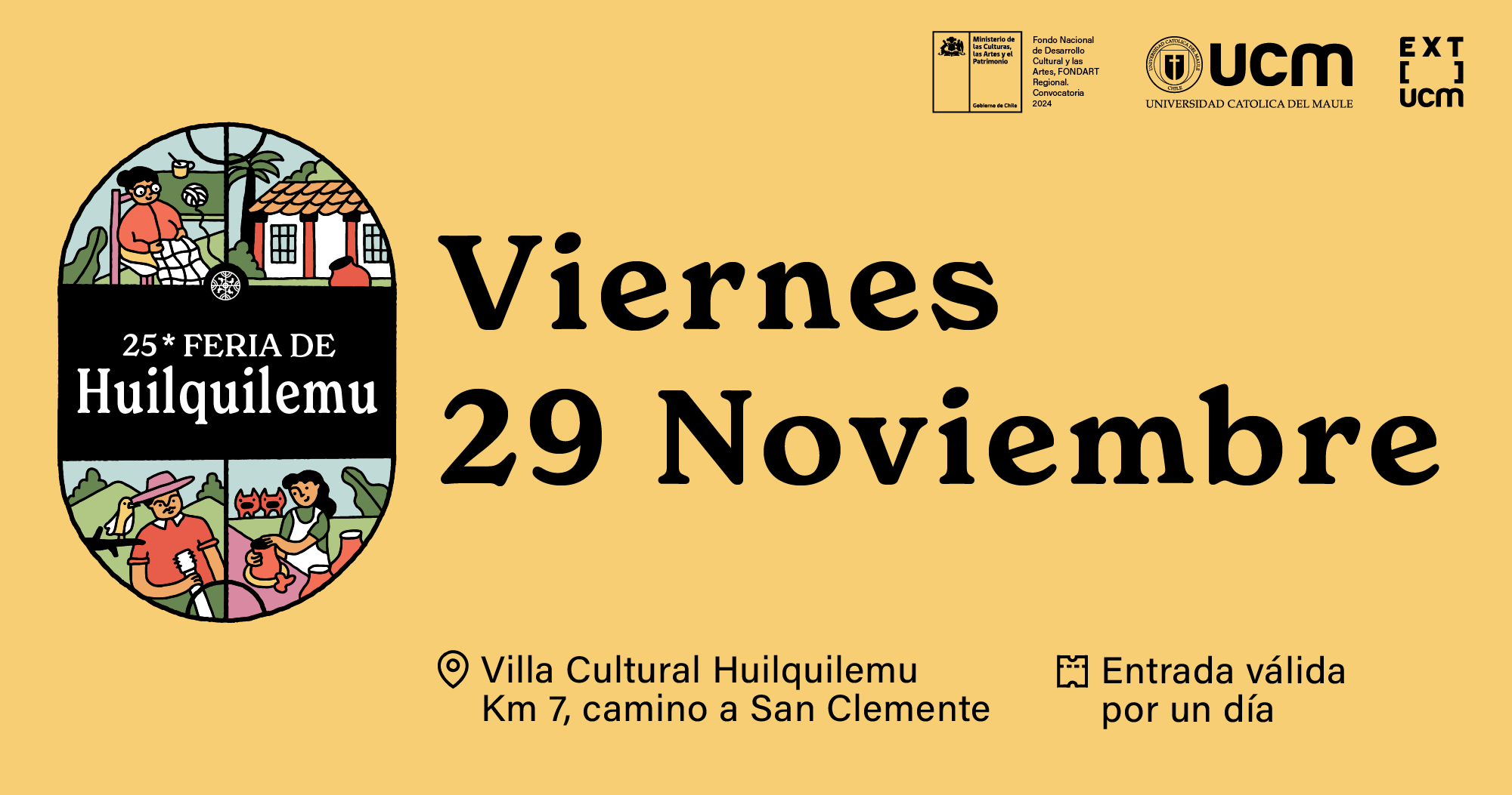 25 FERIA DE HUILQUILEMU - 29/11 29-11-2024 17:00