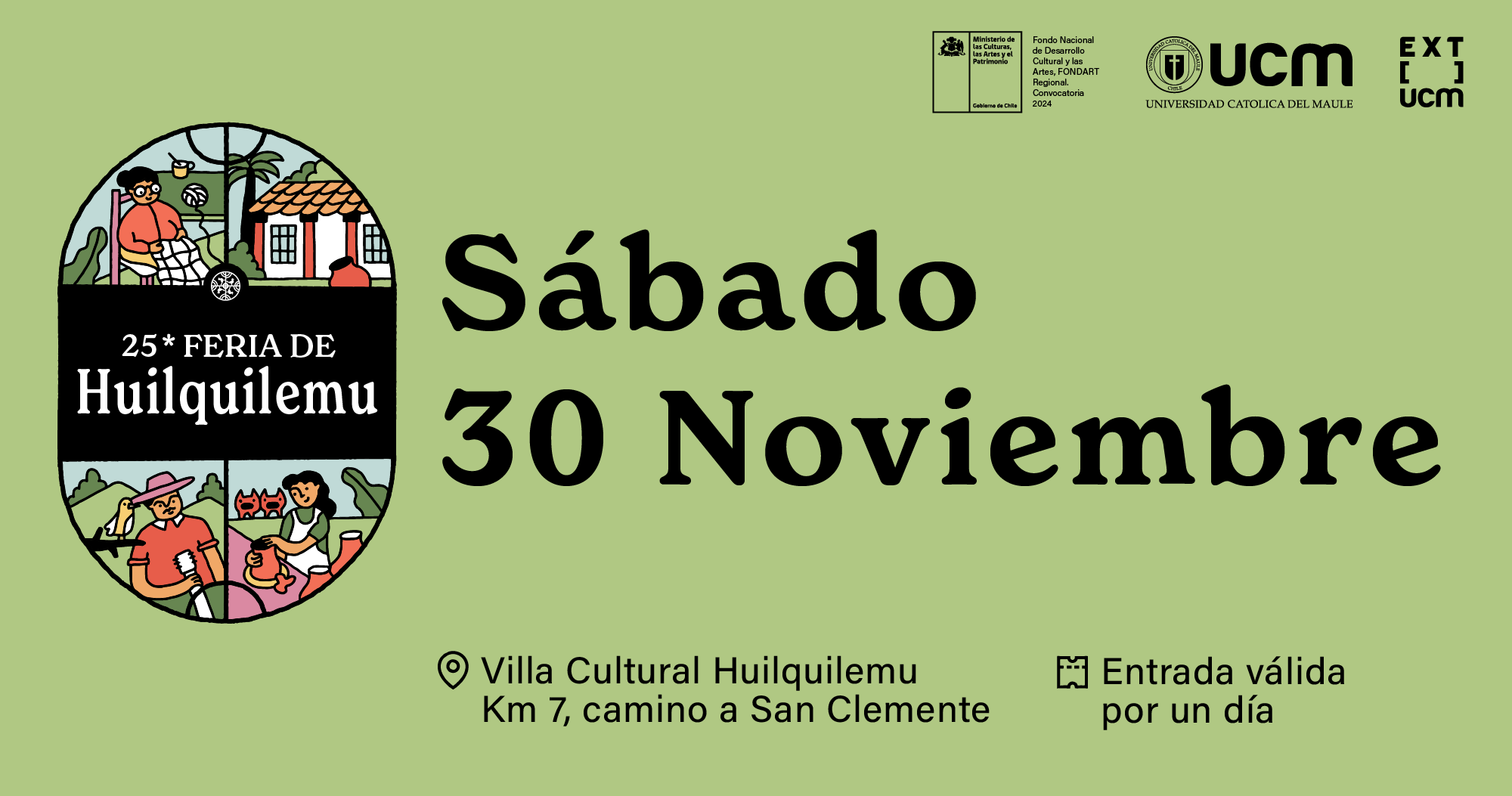 25 FERIA DE HUILQUILEMU - 30/11 30-11-2024 11:00